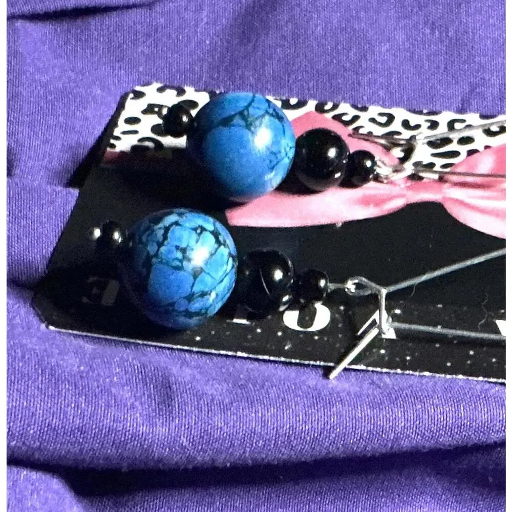 Distant Blue Earrings o82